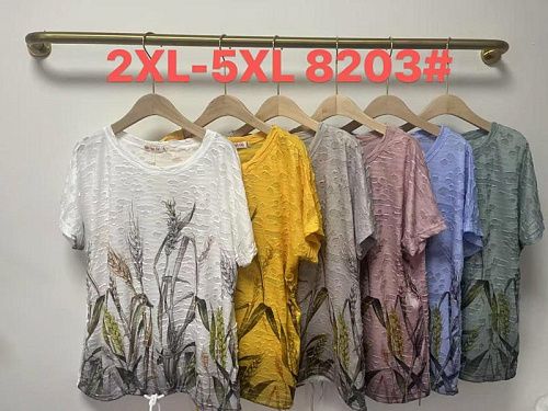 Футболка Desselil 8203-1 l.blue - делук
