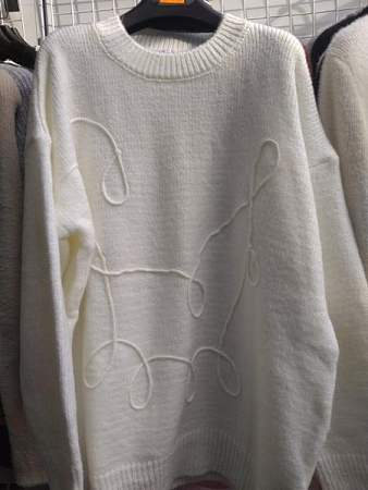 Свитер Dream DM125 white - делук