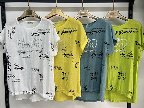 Футболка Estima 7384 yellow - делук