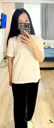 Футболка Gull G150 white - делук