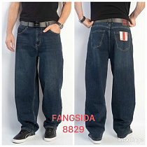 Джинсы Fangsida 8829 navy - делук
