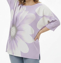 Свитер Elena&Vika 26127 lilac - делук