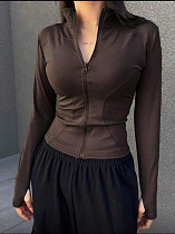 Кофта Arina 1670 brown - делук