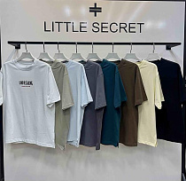 Футболка Little Secret 500334 l.blue - делук
