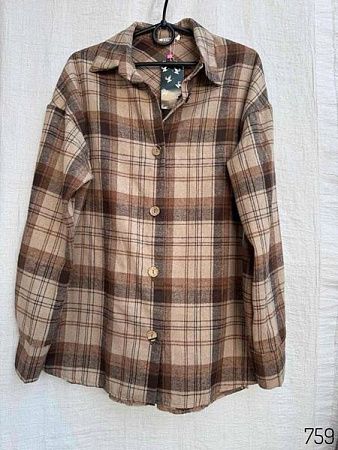Рубашка Loren 759 beige - делук