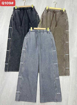 Штаны Шаолинь QL109 grey - делук