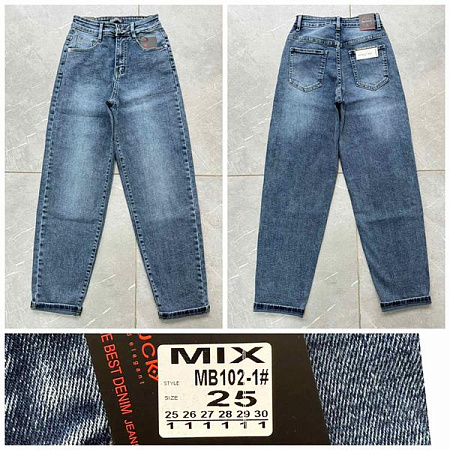 Джинсы Relucky MB102-1 blue - делук