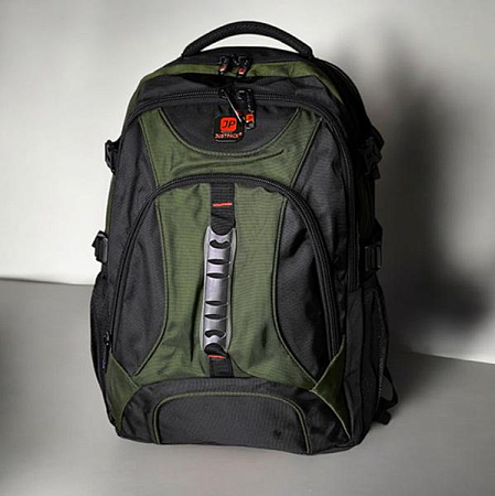 Рюкзак Luna-Bag 8808 black-khaki - делук