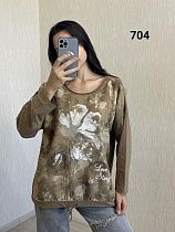 Свитер Fsn 704 brown - делук