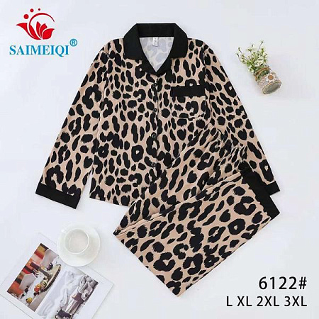 Пижама Estima 6122 beige - делук