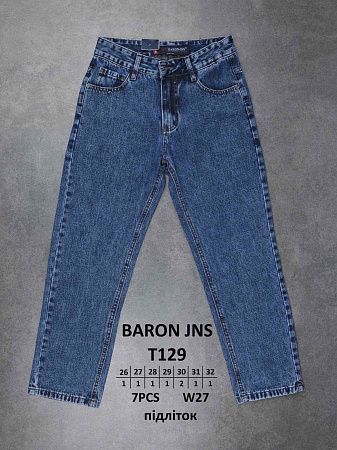 Джинсы God Baron T129 blue - делук