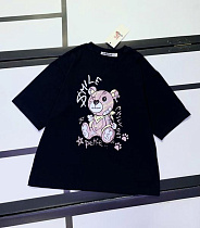 Футболка Kosmy 520-51 black - делук