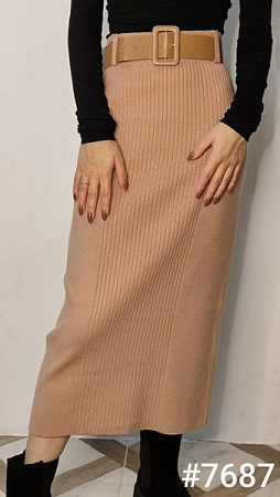 Юбка Kosta 7687 beige - делук