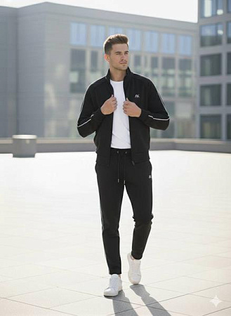 Костюм Спорт Moranny MR583 black - делук