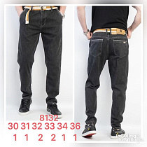 Джинсы Fangsida 8132 black - делук