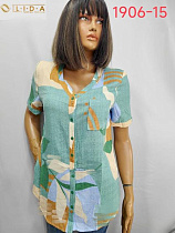 Рубашка Lida 1906-15 l.green - делук