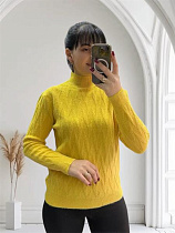 Свитер Levisha 26370 yellow - делук