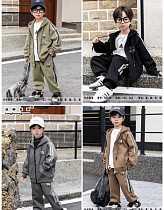 Костюм Спорт Major Kids 82229 grey - делук