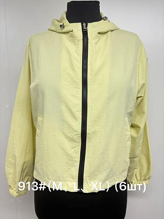 Ветровка Jacket 913 yellow - делук