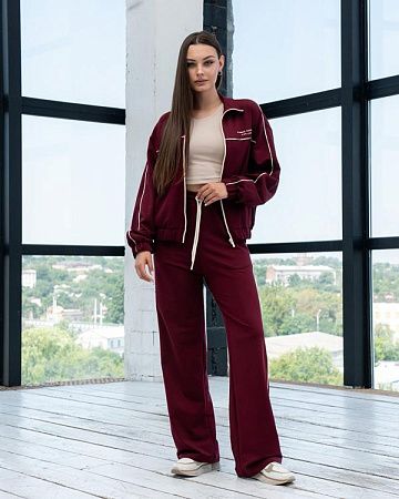 Костюм Спорт Azna Д144 wine - делук