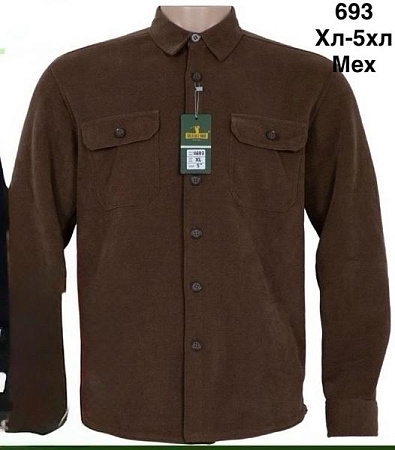 Рубашка Minh 693 d.brown - делук