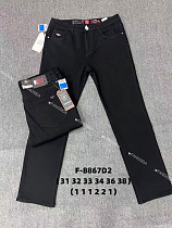 Джинсы Fangsida 8867 black - делук