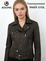 Куртка Immei W6605 brown - делук