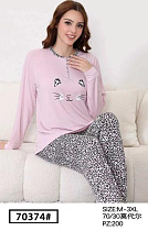 Пижама Estima 70374 pink - делук