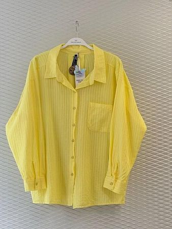 Рубашка New Season 8571 yellow - делук