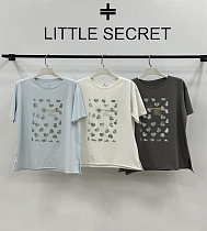 Футболка Little Secret 500514 white - делук