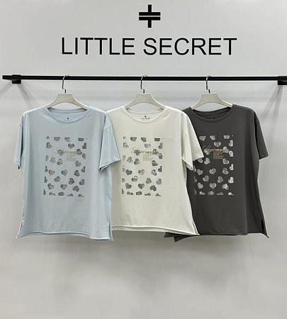 Футболка Little Secret 500514 white - делук