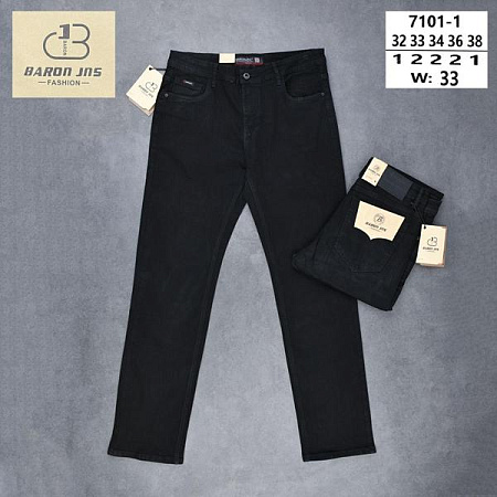 Джинсы Baron Jeans 7101-1 black - делук