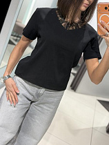 Футболка Comod 1388 black - делук