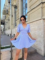 Платье Arina 2358 l.blue - делук