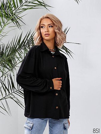 Рубашка Widerange 851 black - делук