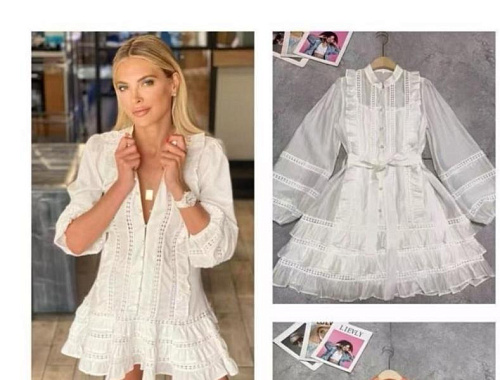 Платье Comod CM153 white - делук