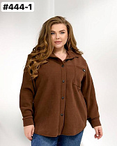 Рубашка Bat 444-1 brown - делук