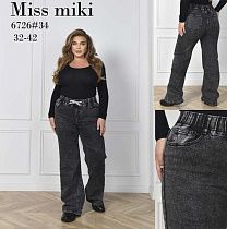 Джинсы Immei 6726 black - делук