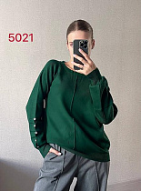 Свитер Fsn 5021-1 green - делук