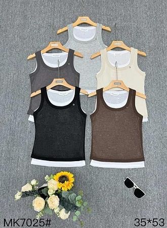 Майка Dorimodes MK7025 brown - делук