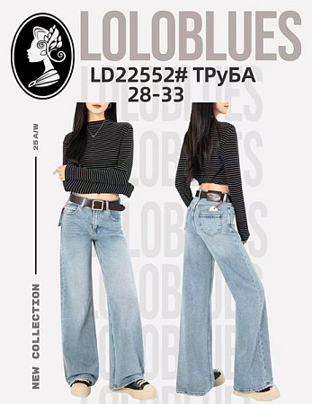 Джинсы Lolo Blues LD22552 l.blue - делук