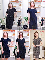 Халат Samo 01-016 black - делук