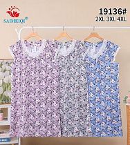 Ночнушка Saimeiqi 19136 grey - делук