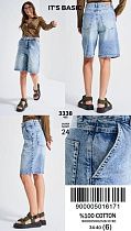 Шорты Jeans Style 3338-24 blue - делук