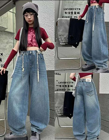 Джинсы Sunnytot C26810 grey - делук