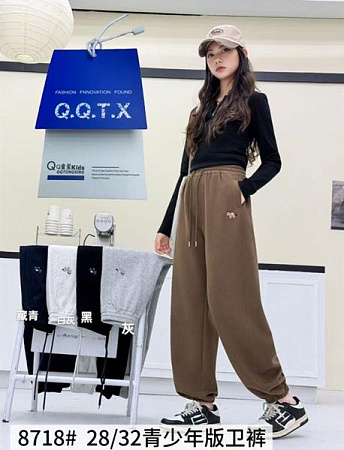 Штаны Спорт Chicwear 8718 navy - делук