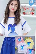 Футболка Фунтик G7180 white-l.blue - делук