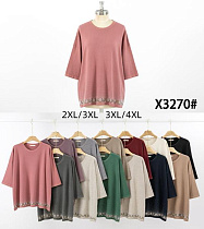 Свитер Anne-Kiss Me X3270 mix - делук