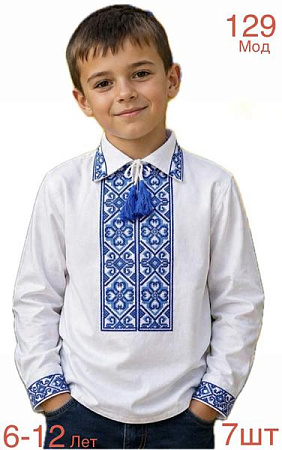 Вышиванка Надийка ND1515-129 white - делук