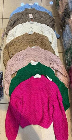 Свитер Julia JL274 l.blue - делук